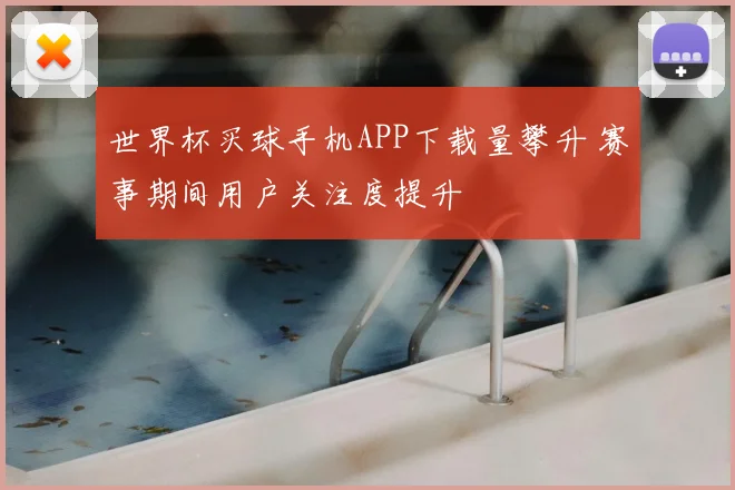 世界杯买球手机APP下载量攀升 赛事期间用户关注度提升